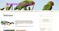 Desktop Screenshot of bayviewfootprints.org